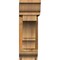 Ekena Millwork Balboa Traditional Rough Sawn Bracket w/ Offset Brace, Western Red Cedar, 6"W x 18"D x 18"H BKT0604X18X18BOA01RWR - alternate 4